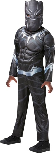Marvel Avengers Deluxe Kostyme Black Panther 3-4 år Marvel Avengers Deluxe Kostyme Black Panther 3-4 år
