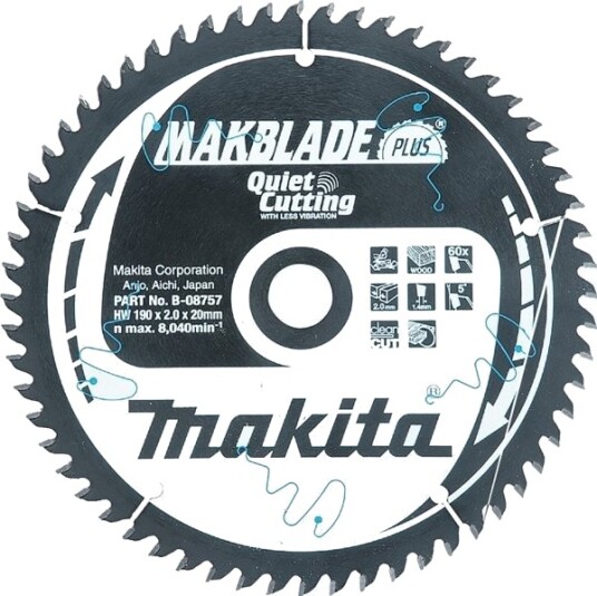 Makita Sirkulsag 350X30x100z Makblade Plus Tre >>>B-32677
