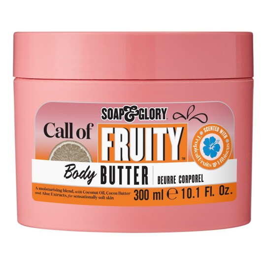 Soap & Glory Call of Fruity Body Butter for Hydration and Softer Skin 300 ml Lotion Soap & Glory Call of Fruity Body Butter for Hydration and Softer Skin 300 ml Lotion