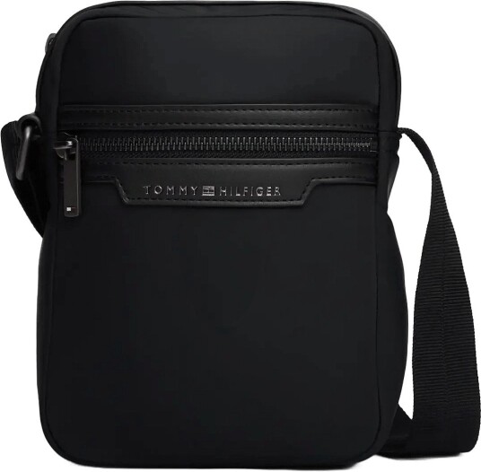 Tommy Hilfiger Th Nylon Mini Reporter Black ONE SIZE