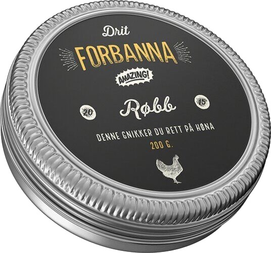 Drit Forbanna BBQ Røbb krydderblanding kylling 200g Drit Forbanna BBQ Røbb krydderblanding kylling 200g