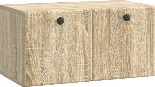 Vegghengt TV skap 59,5 x 31 x 30 cm Sonoma eik Konstruert tre Vegghengt TV skap 59,5 x 31 x 30 cm Sonoma eik Konstruert tre