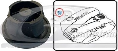 Festeelement, motortildekking 3RG 80571
