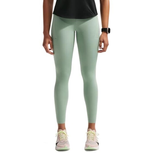 Nike Dri FIT Swift 7/8 Tights Dame Steam/Reflective Silver M