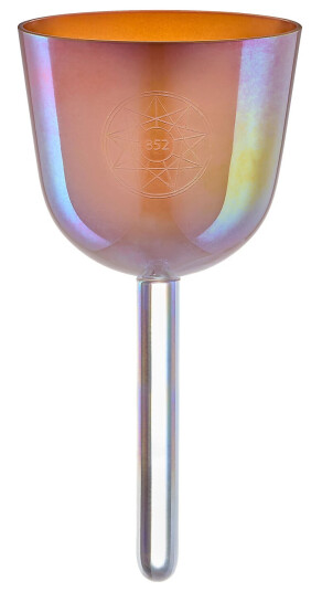 Meinl ESOLCSB852 Crystal Singing Bowl Essence Solfeggio LA 852 Hz