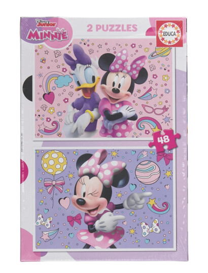 Educa Educa 2x48 Minnie Multi Patterned One Size