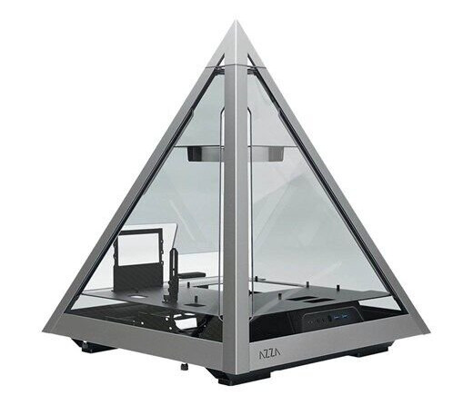 AZZA Pyramid 804L - pyramid enclosure - extended ATX - Kabinett - Tower - Grå AZZA Pyramid 804L - pyramid enclosure - extended ATX - Kabinett - Tower - Grå