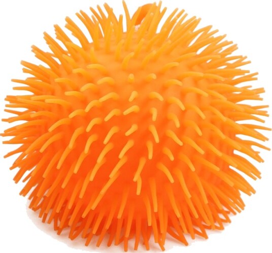 Puffer Gummiball 15 cm Oransje