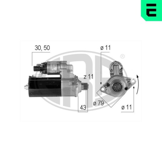 Starter ERA 220552A Starter ERA 220552A