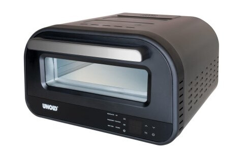 Unold Don Luigi Elektrisk Pizzaovn 1700 W Sort 450 °C for 1 Pizza Unold Don Luigi Elektrisk Pizzaovn 1700 W Sort 450 °C for 1 Pizza