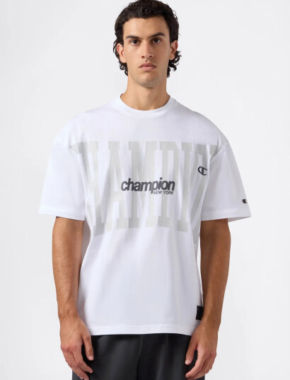 Champion Ss Tee - White - M