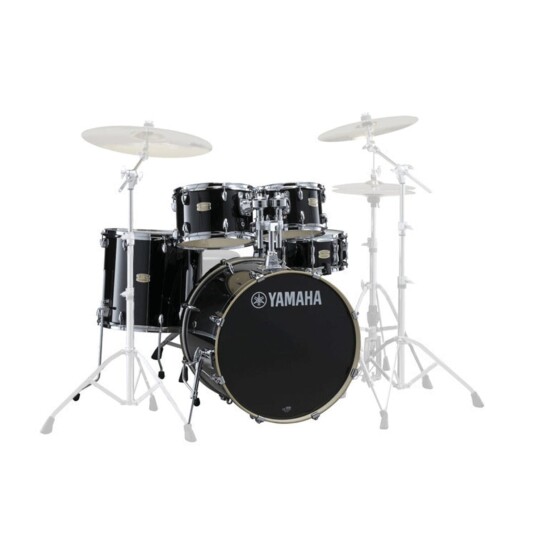 Yamaha Stage Custom Birch Raven Black inkl HW