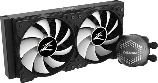 Zalman ALPHA28 280mm Vannkjøler med 2x140mm ARGB-vifter Svart