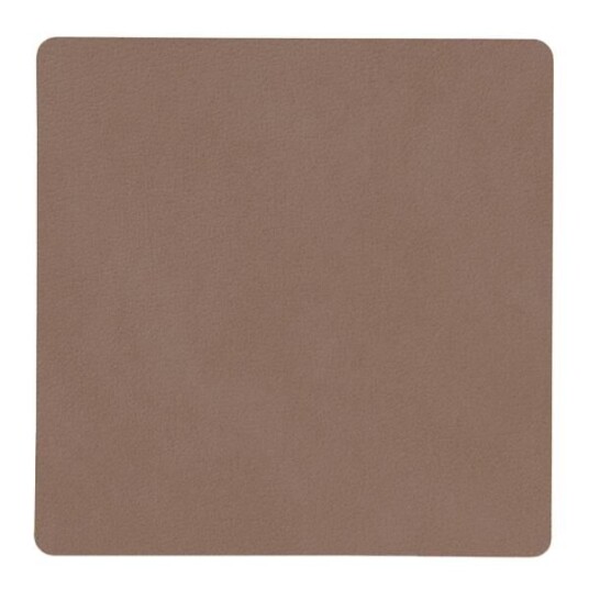 Lind Dna Square Nupo glassbrikke 10x10 cm truffle Lind Dna Square Nupo glassbrikke 10x10 cm truffle