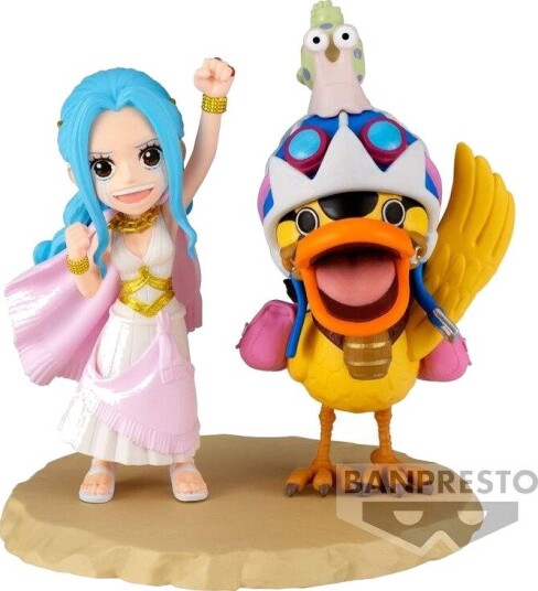 Northix One Piece samleobjekt Nefeltari Vivi & Karoo-figur 7 cm