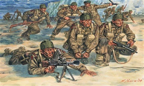 Italeri Infanterisett 1/72 WWII British Commandos
