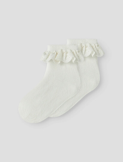 Lil"Atelier Nmfdertrud 2 Pack Sock Lil Cream 22 24 Lil"Atelier Nmfdertrud 2 Pack Sock Lil Cream 22 24