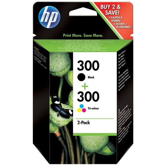HP blekkpatron 300 Sort/Trefargers HP blekkpatron 300 Sort/Trefargers
