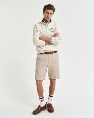 Gant Regular fit solbleket chinoshorts DRY SAND 38