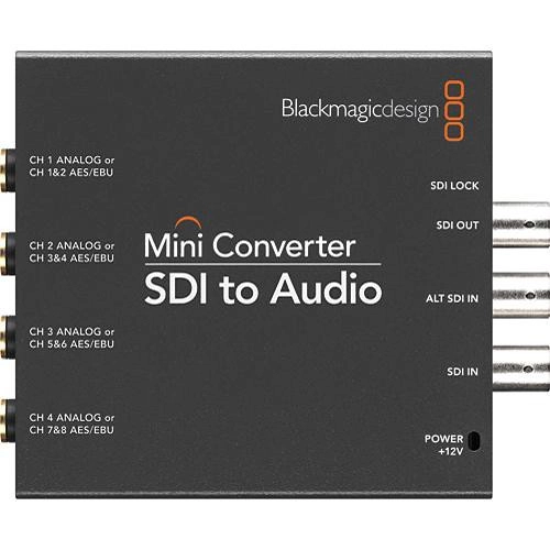 Blackmagic Mini Converter SDI to Audio HD SDI til Audio