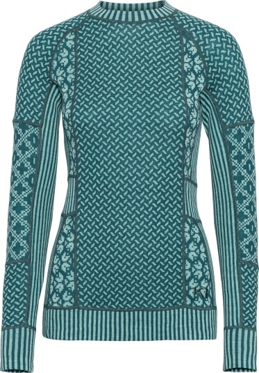 Kari Traa Women"s Smekker Long Sleeve Peacock M
