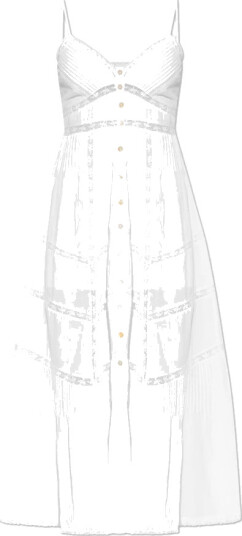 Loveshackfancy Dame Kjoler Hvit S,