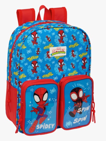 Spidey And His Amazing Friends Ryggsekk 10L Blå Spidey And His Amazing Friends Ryggsekk 10L Blå