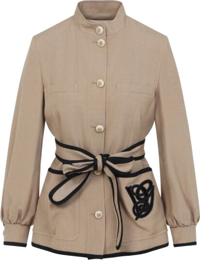Valentino Dame Jakker Beige M, Valentino Dame Jakker Beige M,