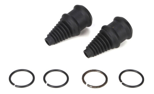 Losi B3222 Center Coupler Boots & Clips: 5IVE-T MINI WRC