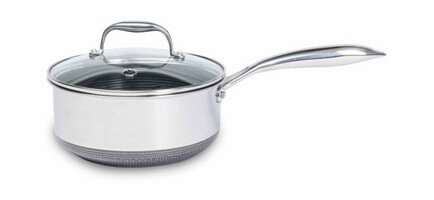Hexclad kasserolle med lokk 2,8l hybrid Hexclad kasserolle med lokk 2,8l hybrid