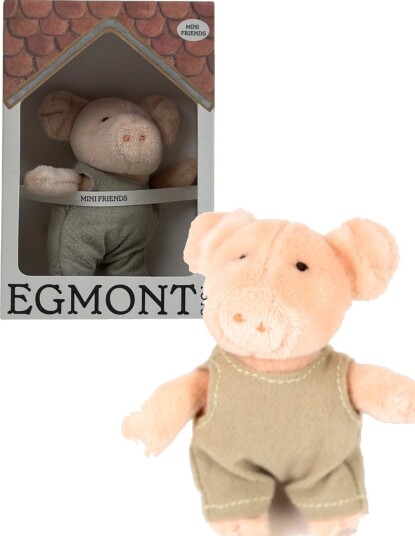 Egmont Toys Mini Friends Kosedyr Grisen Bart Miniatyr