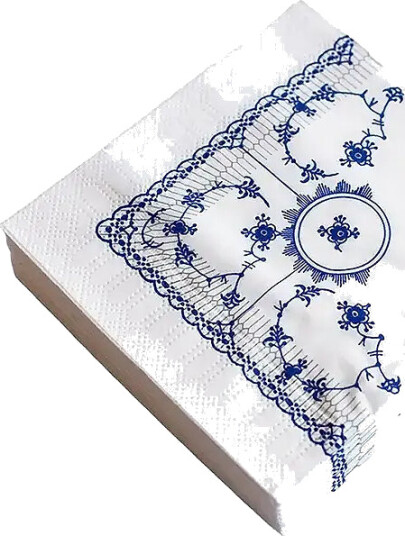 Kunstindustrien Classic Napkins,20 Pcs - Beige - 24X 24CM Kunstindustrien Classic Napkins,20 Pcs - Beige - 24X 24CM