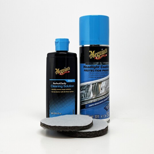 Meguiars headlight restorer kit
