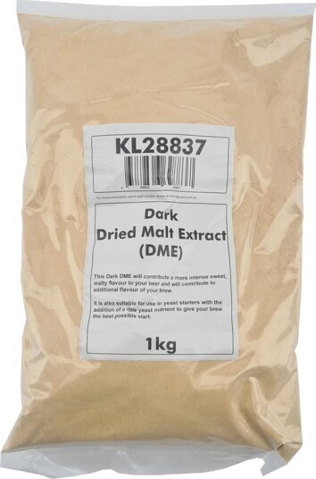 Kegland Spraymalt mørk 1 kg Opp til 110 EBC