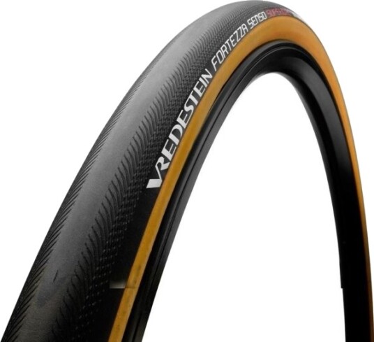 Vredestein Fortezza Senso Superiore 700X25c 25 622 Sammenleggbar Tpi320 235 G Svart/Gul New