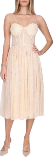 Elisabetta Franchi Dame Kjoler Beige M,