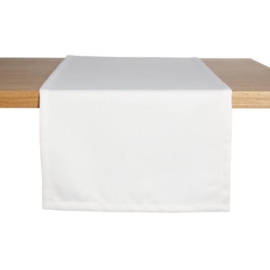 Erwin MBordløper Ambita glatt 40x130 cm (BxL) Hvit Rektangulær