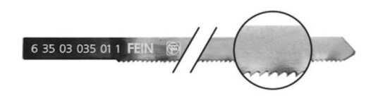 Fein 63503088011 Stikksagblad HSS 5-pakning 100 x 3 mm Maskintilbehør & forbruk