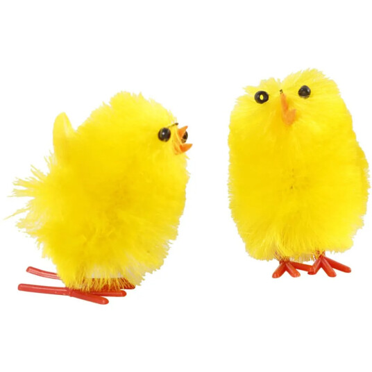 Creativ Company Gul Easter Chicks Chenille 12pcs.