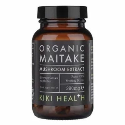 Kiki Health Organic Maitake Extract 380mg 60 kapsler Kiki Health Organic Maitake Extract 380mg 60 kapsler