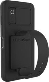 Zebra Technologies Infocase Ergo Bagsidecover Til Mobiltelefon Grov Med Håndrem 3PTY-INF-RC-EM45HSTP