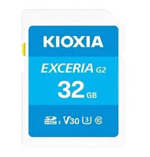 Kioxia EXCERIA G2 SD 100MB/s 32GB Kioxia EXCERIA G2 SD 100MB/s 32GB