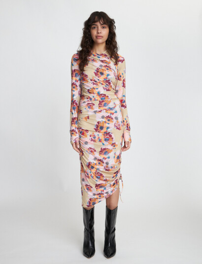 Stella Nova Printed Jersey Dress - Pink - XS Stella Nova Printed Jersey Dress - Pink - XS