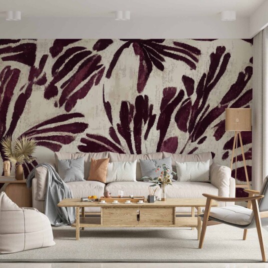 Tapet Blomsterkunstdesign Tapet Blomsterkunstdesign