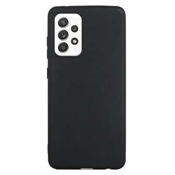 Mot Fingeravtrykk Matte Samsung Galaxy A33 5G TPU deksel Svart