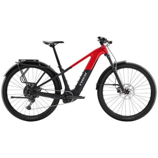 Trek Powerfly+ 4 Equipped Elsykkel Gen 5 Gloss Radioactive Red/Matte Dark L