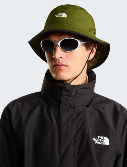 The North Face Antora Rain Bucket   Khaki green   L/XL