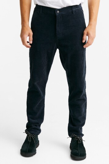 Studio Total Tapered Cord Trousers Blå