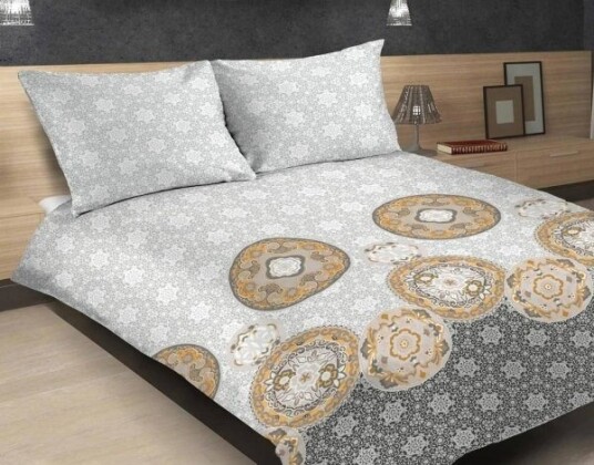 Matex Sengetøy Sateng Exclusive 160X200 Mandala Hvit/Beige Matex Sengetøy Sateng Exclusive 160X200 Mandala Hvit/Beige