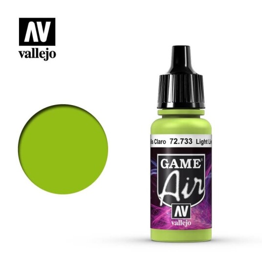Vallejo Game Air Light Livery Green 17ml (72.733)